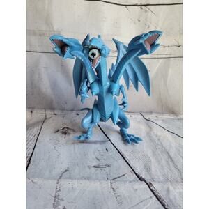 1996 Yu-Gi-Oh Blue Eyes Dragon 8” Kazuki Takahashi Action Figure Sound Works